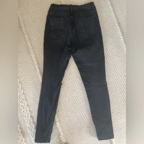 Kittenish Black Ripped Jeans - Picture 4 of 4